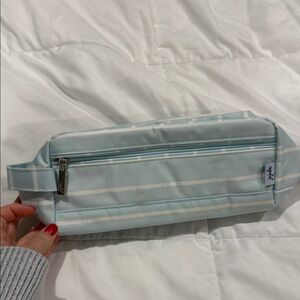 Jujube be dapper Light Blue Striped Pouch